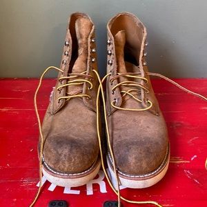 Red Wing boots.